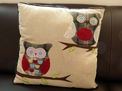 Buntes Kissen