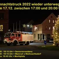 Weihnachtstruck 2022